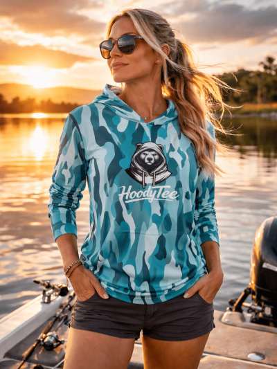 Aqua HoodyTee