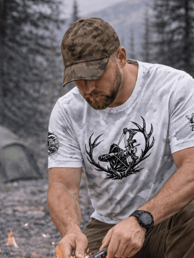 CamoHex Bowhunter Graphic Tee