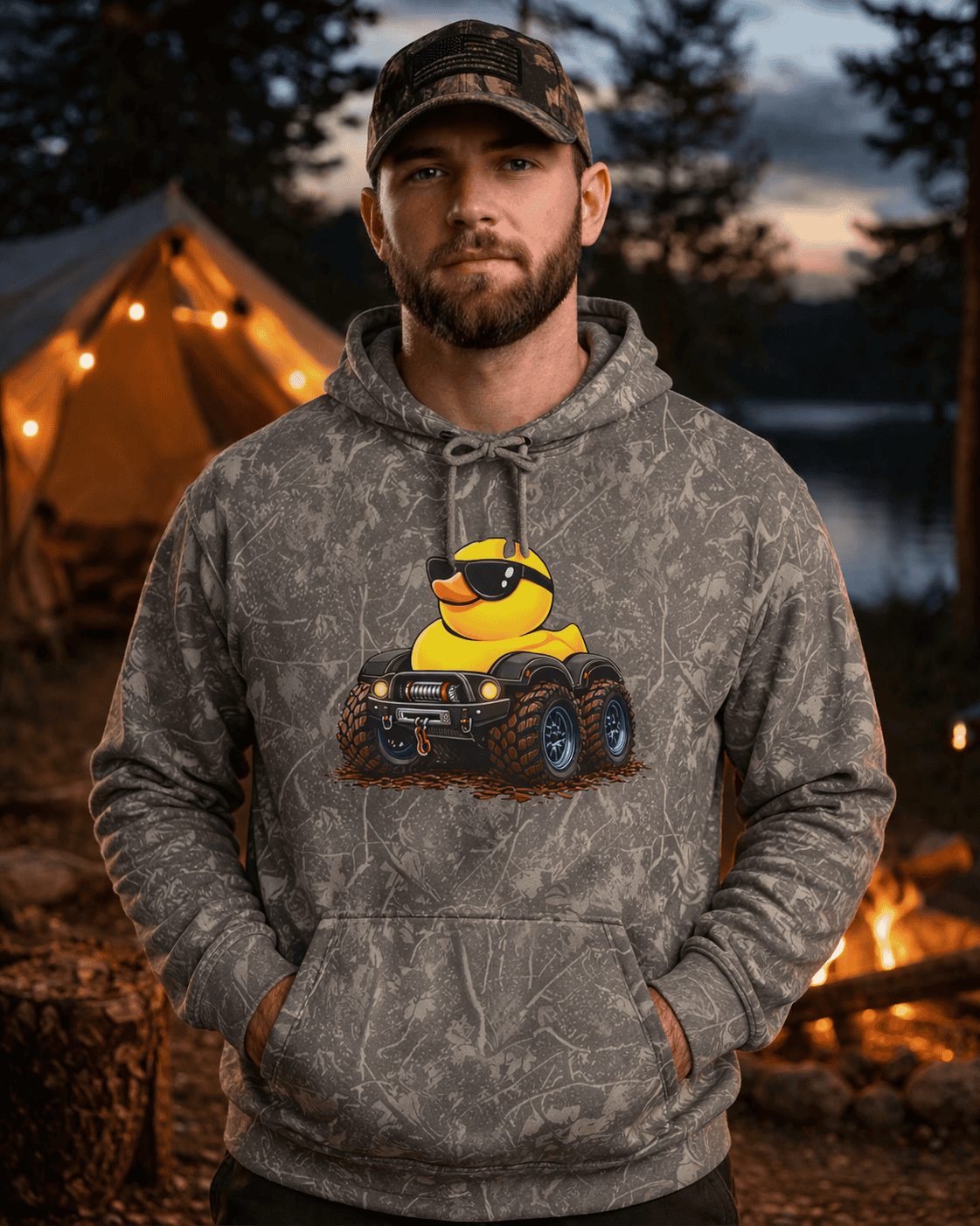 Duck Duck Ducking Hoodie - Image 6
