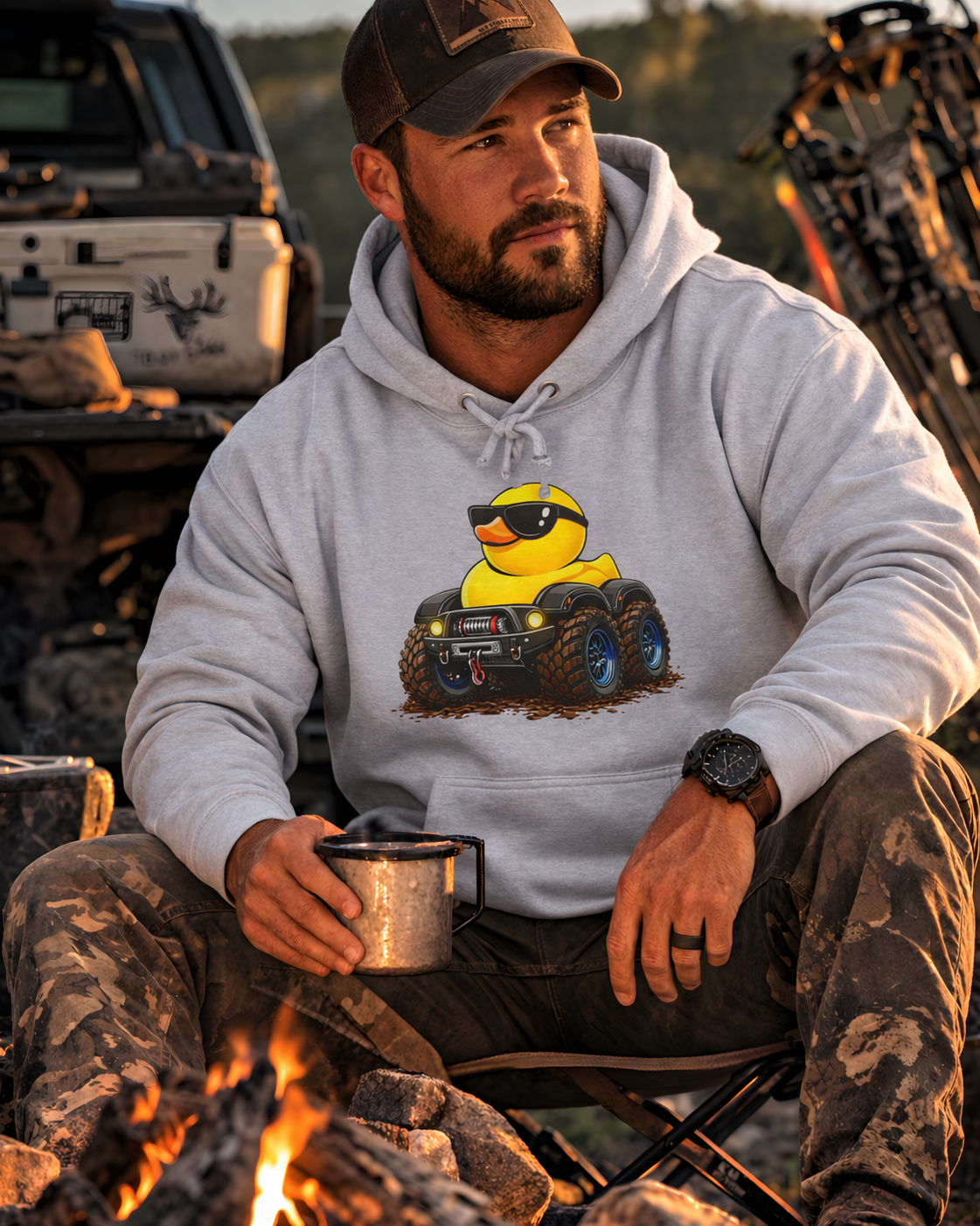 Duck Duck Ducking Hoodie