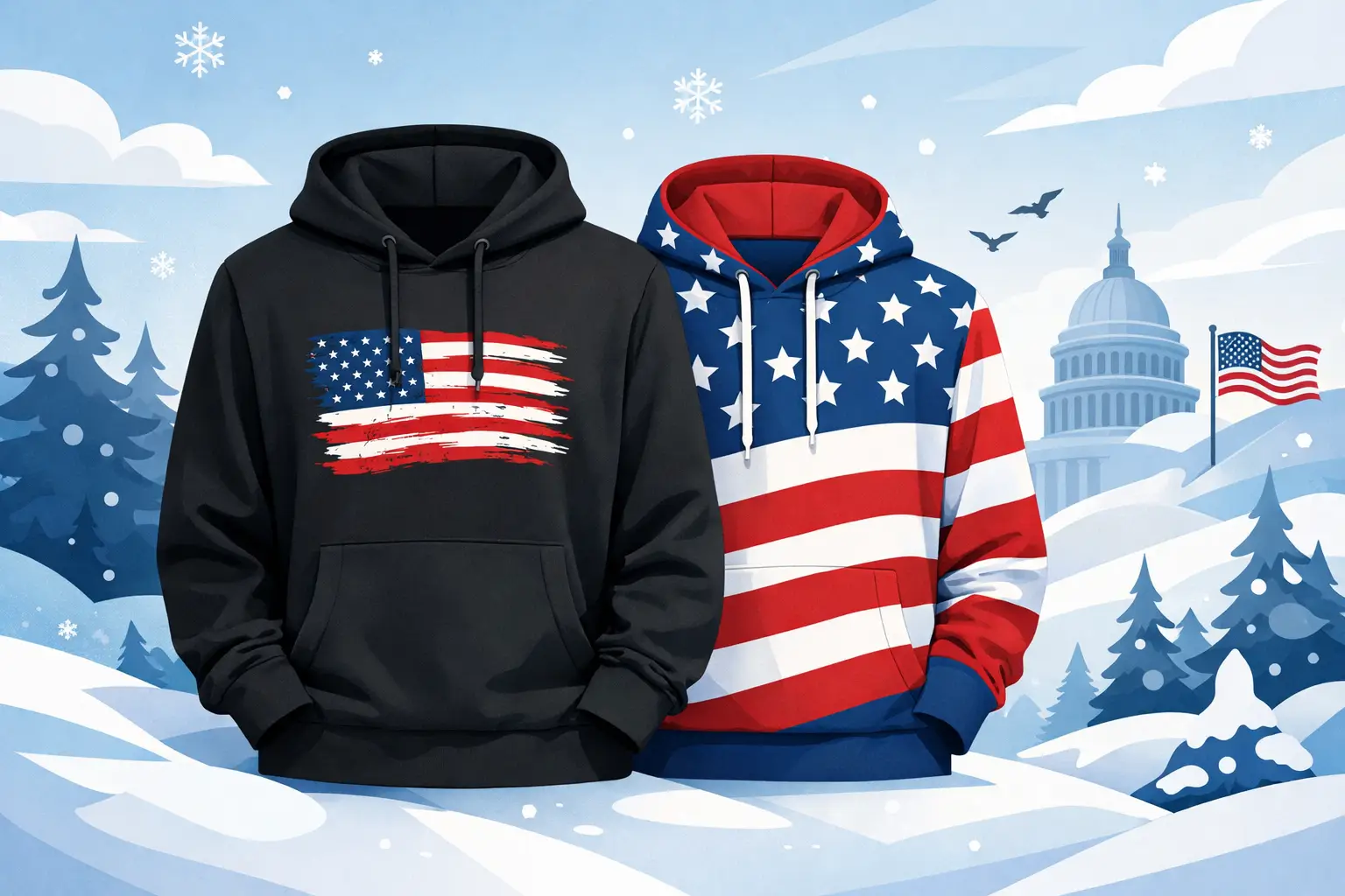 Best Patriotic Hoodies for Winter