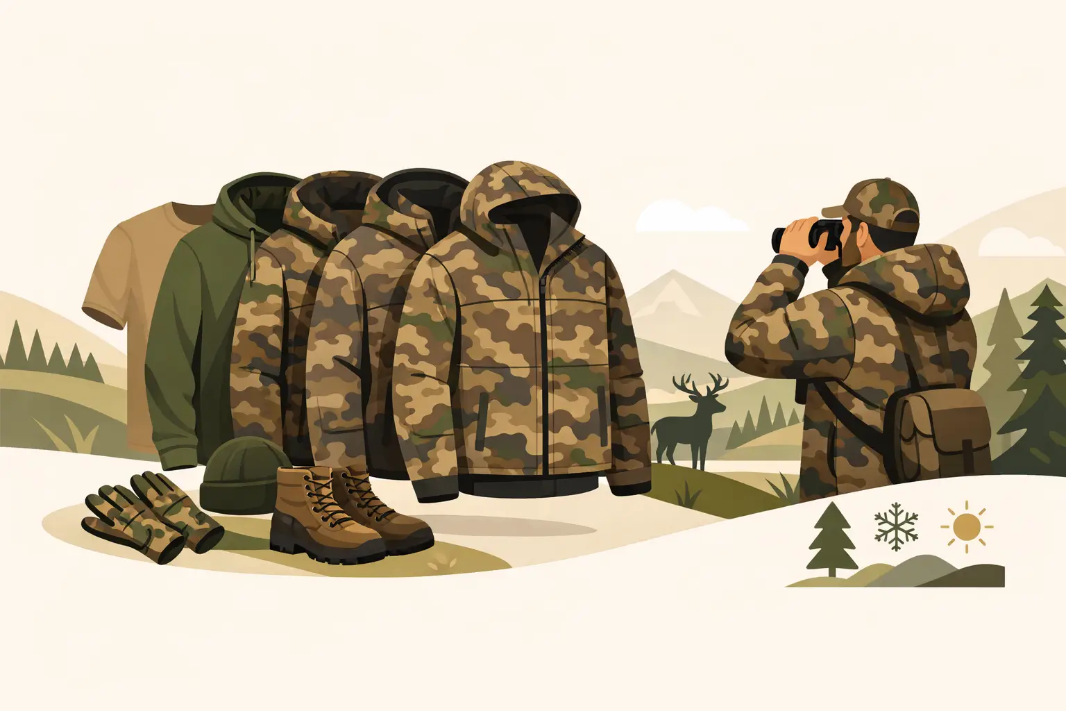 How to Layer Hunting Apparel the Right Way