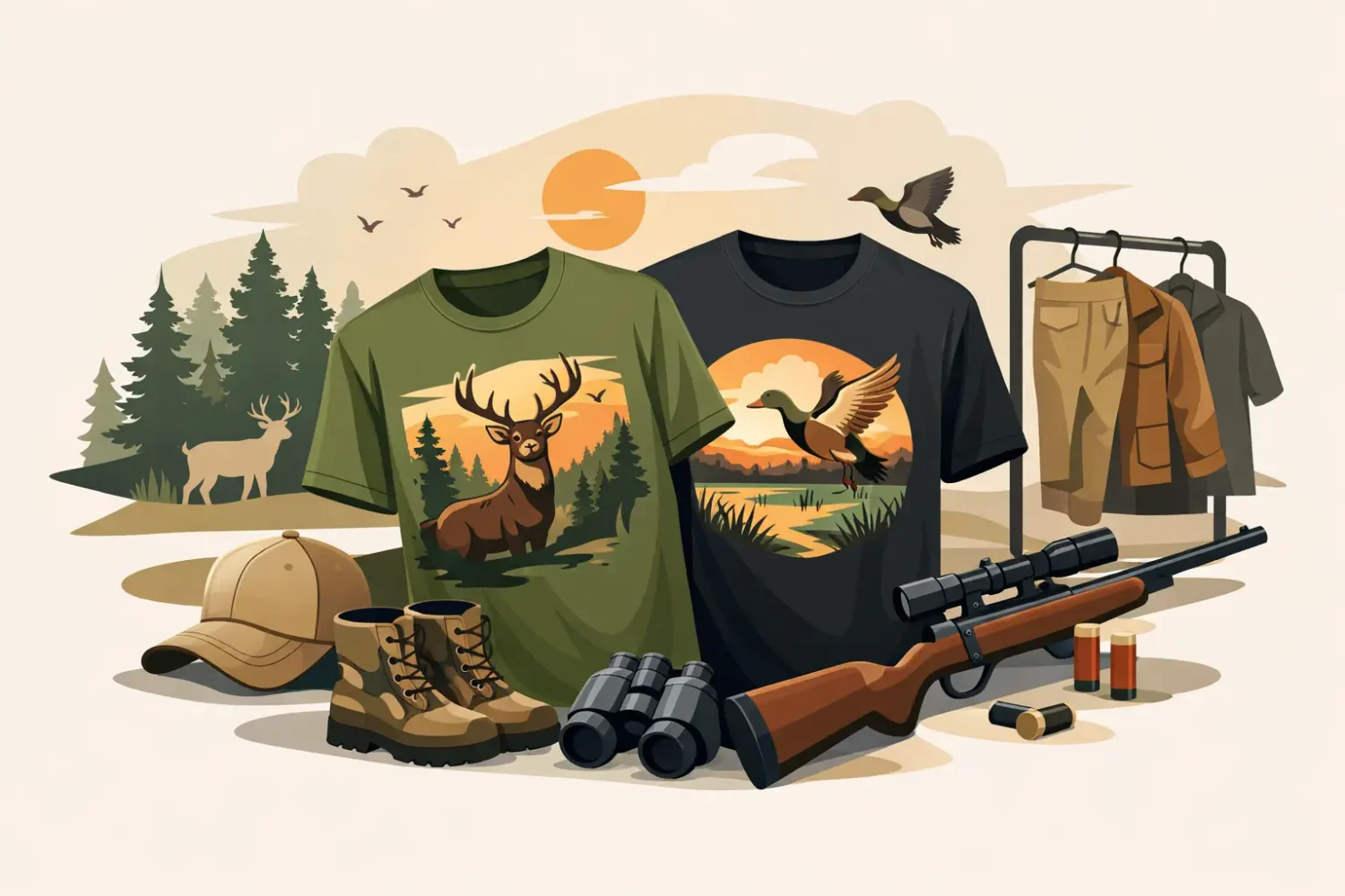 How to Style Hunting Graphic Tees Right