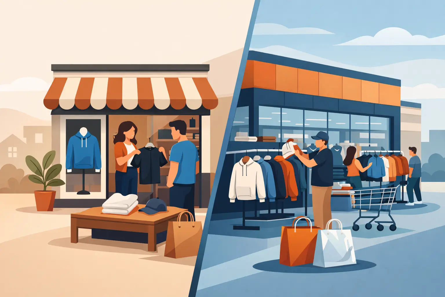 Small Business vs Big Box Apparel