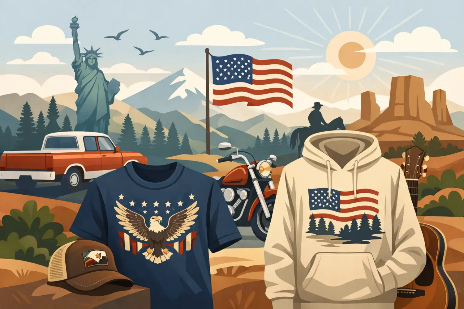 Why Americana Graphic Apparel Still Matters